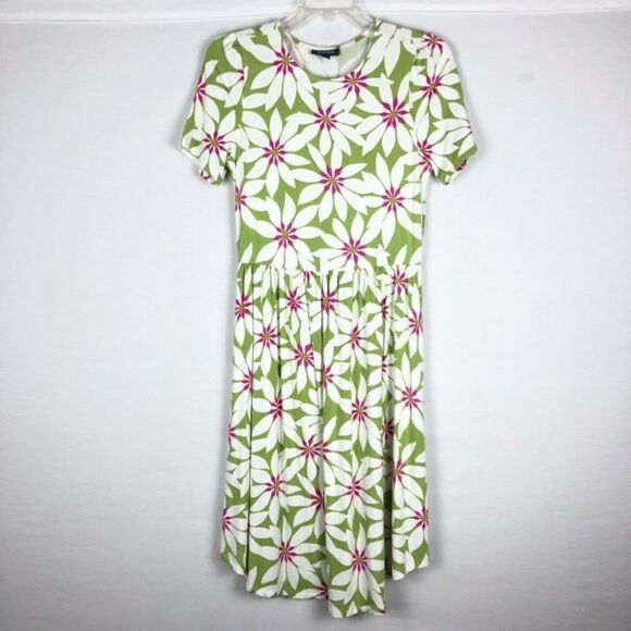 ModCloth Ensemble Observation Floral Knit Dress Medium (Spring) - Picture 2 of 3